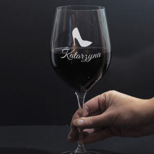 Kieliszek do wina z imieniem