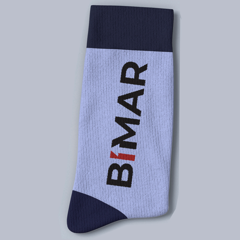 najlepsze materiały używamy do skarpetki z własnym nadrukiem