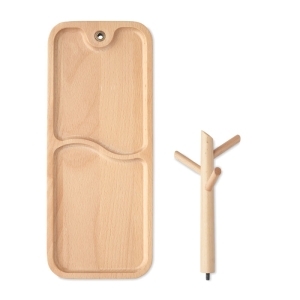 Drewniana podstawka organizer RAMA