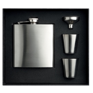 Piersiówka. SLIMMY FLASK SET