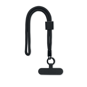 Smycz krótka do telefonu RPET NONETTE WRIST